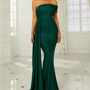 Green gown